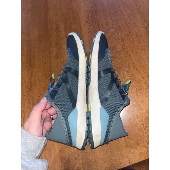 Olukai Women's Miki Trainer In Iron Mineral Blue size 9.5 Slip On Sneaker - Picture 6 of 7